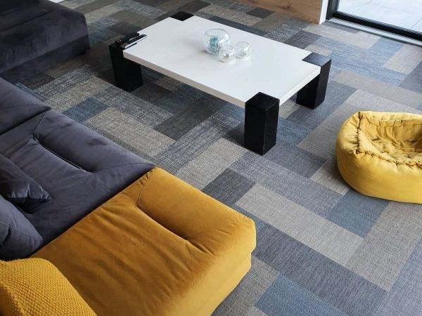 Pose de Bolon, dalles LVT AMTICO Signature et tapis de propreté extérieur EMCO Soultz-Haut-Rhin 0