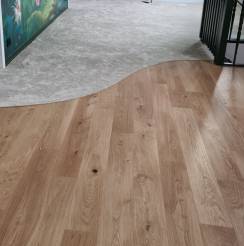 Notre chantier à Sélestat : parquet contrecollé Soultz-Haut-Rhin 1