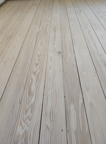 Ponçage et vitrification d&#8217;un parquet bois Sélestat 3